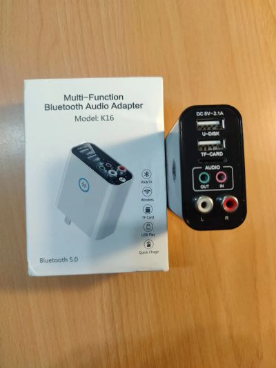 Лот: 23345993. Фото: 1. Bluetooth аудио адаптер Неисправен... Другое (аудиотехника)