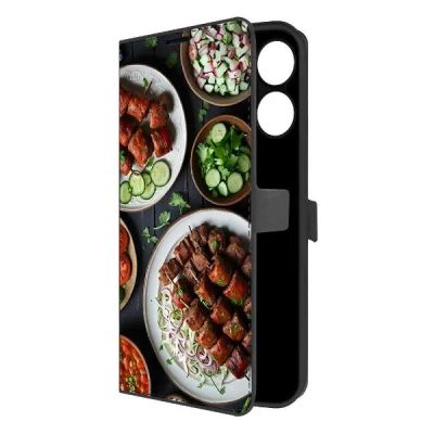 Лот: 25542977. Фото: 1. Чехол Krutoff Eco Book "Застолье... Чехлы, бамперы