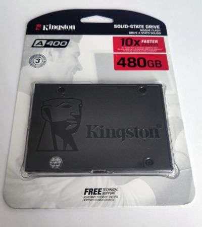 Лот: 15844877. Фото: 1. SSD Kingston 480Gb A400 SA400S37. SSD-накопители