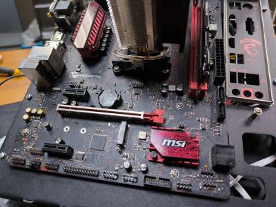 Лот: 21135021. Фото: 1. MSI B350M gaming pro AM4 в идеале... Материнские платы