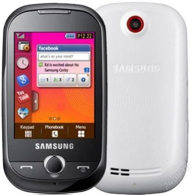 Лот: 1876904. Фото: 1. Samsung S3650 Corby. Кнопочные мобильные телефоны