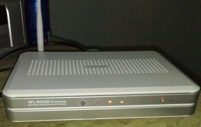 Лот: 7631890. Фото: 1. Продам Роутер Asus WL-500G Premium. Маршрутизаторы (роутеры)