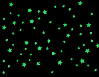 Лот: 7566853. Фото: 1. Звездное небо, 100 шт. звезды... Интерьерные наклейки