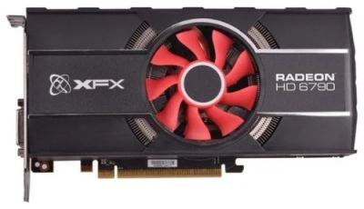 Лот: 8724267. Фото: 1. Игровая Видеокарта XFX 6790 1Gb... Видеокарты