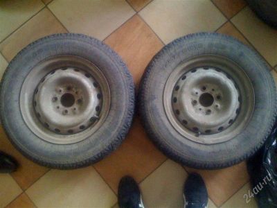 Лот: 2869215. Фото: 1. Пара колес noname 175\70\13. Шины на дисках
