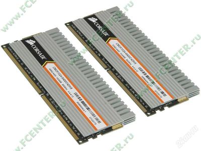 Лот: 1613236. Фото: 1. CORSAIR DDR2 2X2GB PC6400 (800MHZ... Оперативная память