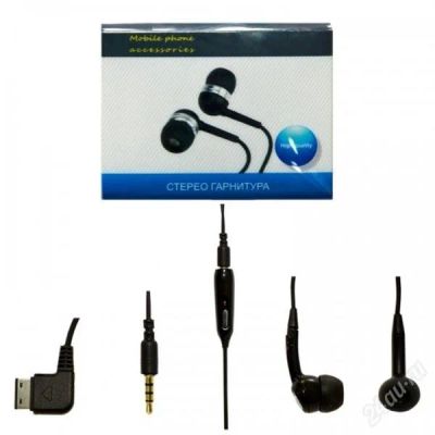 Лот: 2410778. Фото: 1. Наушники Glossar microUSB - новые... Наушники, гарнитуры