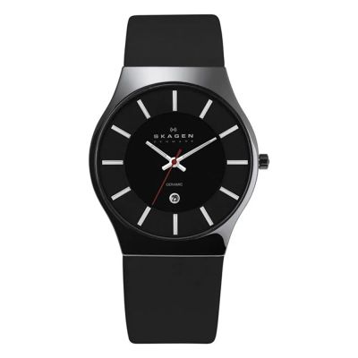 Лот: 23836428. Фото: 1. Мужские часы Skagen Ceramic UltraSlim... Оригинальные наручные часы