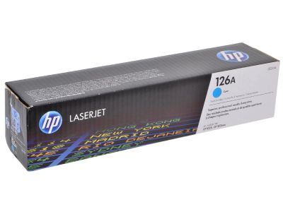 Лот: 14231262. Фото: 1. Тонер-картридж HP CE311A Cyan... Картриджи, расходные материалы