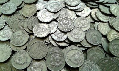 Лот: 13573998. Фото: 1. 40 монет СССР ( 10 коп ) - одним... Россия и СССР 1917-1991 года