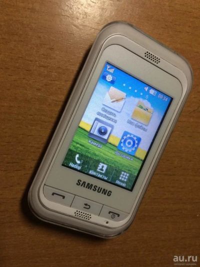 Лот: 8296825. Фото: 1. Samsung GT-C3300i white. Смартфоны