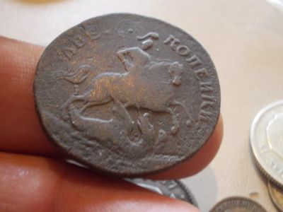 Лот: 14567164. Фото: 1. Редкие, отличные 2 копейки 1757... Россия до 1917 года