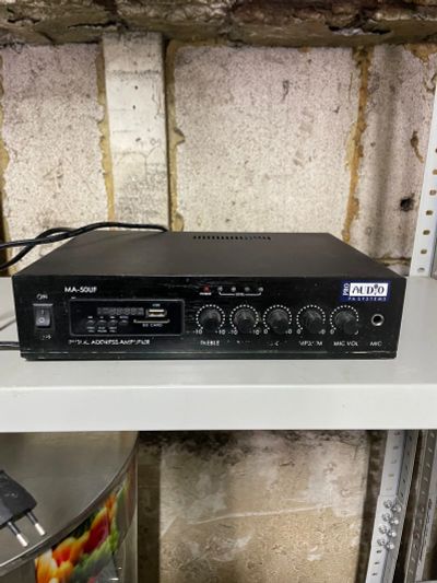 Лот: 24955345. Фото: 1. Трансляционный усилитель proaudio... Эстрадная акустика и усилители