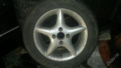 Лот: 2494654. Фото: 1. R 14 4x100 + зимняя резина 6 колес. Шины на дисках