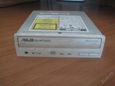 Лот: 1867471. Фото: 1. CD-RW привод Asus QuieTrack. Приводы CD, DVD, BR, FDD