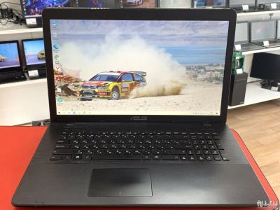Лот: 17844571. Фото: 1. Ноутбук Asus 17.3/4 ядра/4Gb/SSD... Ноутбуки