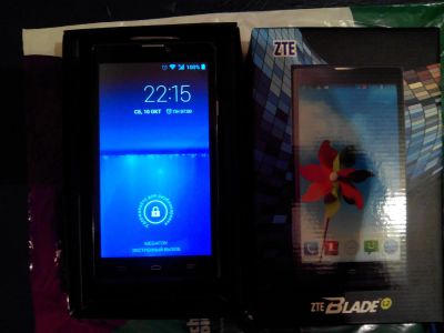 Лот: 6249181. Фото: 1. Смартфон ZTE Blade L2 Black. Смартфоны