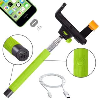 Лот: 5736524. Фото: 1. Монопод\ палочка для селфи с Bluetooth. Другое (смартфоны, связь, навигация)