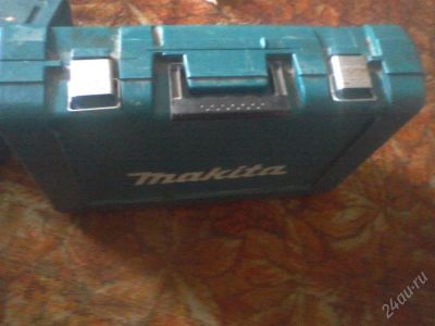 Лот: 2647345. Фото: 1. ящик пустой от дрели наверно макита... Кейсы, сумки для инструмента