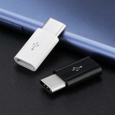 Лот: 17383240. Фото: 1. Переходник USB Type-C - Micro... Дата-кабели, переходники