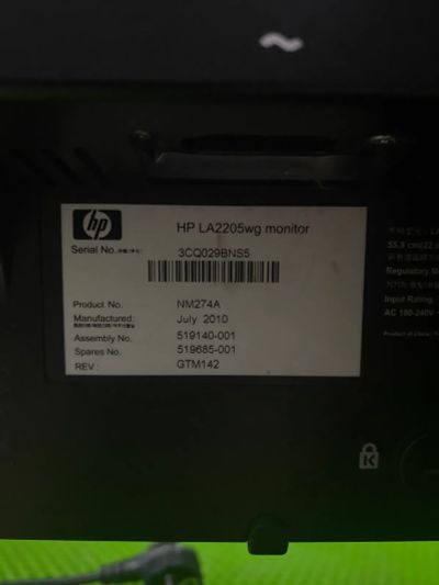 Лот: 24583974. Фото: 1. Монитор HP LA2205wg /1680x1050... ЖК-мониторы