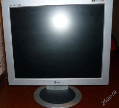 Лот: 1153696. Фото: 1. жк монитор lg flatron 17 повторно... ЖК-мониторы