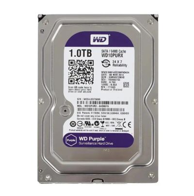 Лот: 24946772. Фото: 1. Жесткий диск HDD 1,0Tb WD WD10PURX... Жёсткие диски (HDD)