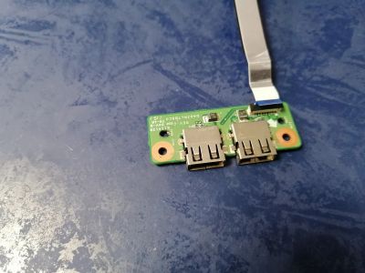 Лот: 17745979. Фото: 1. Б/У плата с разъемами USB на шлейфе... Платы расширения, контроллеры, доп. порты