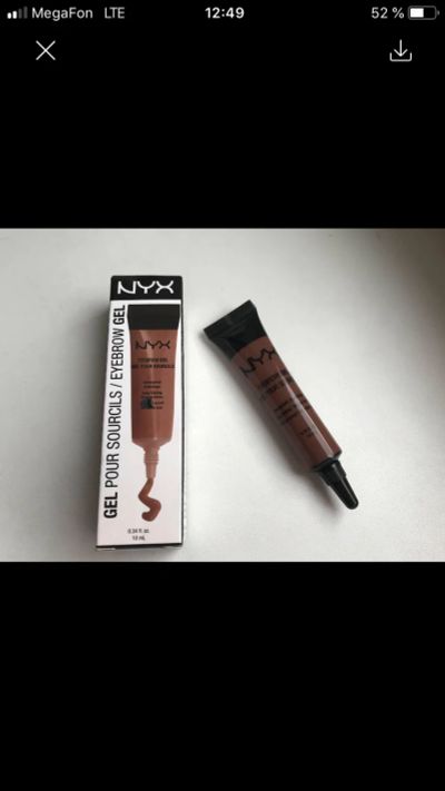 Лот: 13935474. Фото: 1. Гель для бровей NYX 02 Chokolate... Макияж