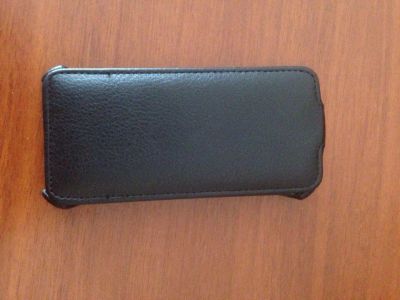 Лот: 6017617. Фото: 1. Чехол Iphone 5 кожанный. Чехлы, бамперы