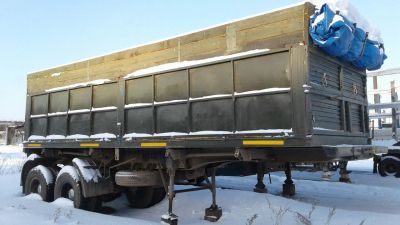 Лот: 10842385. Фото: 1. Полуприцеп ОдАЗ 9370. Прицепы, полуприцепы