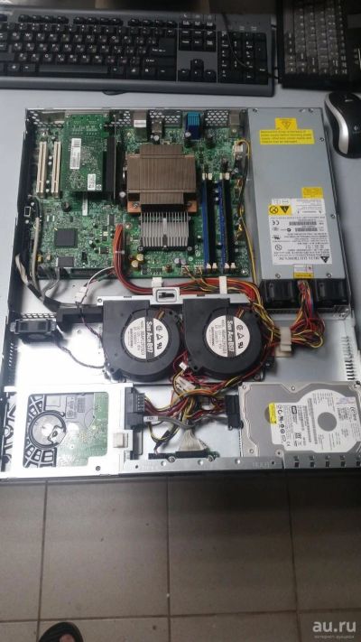 Лот: 9208559. Фото: 1. Сервер Intel стоечный с шаси. Серверы RackMount