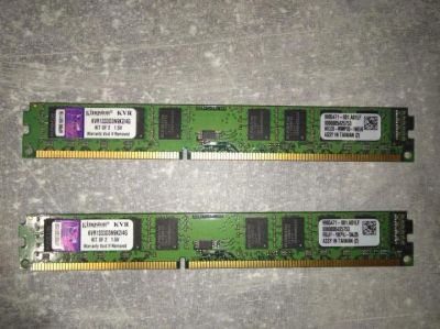 Лот: 14288662. Фото: 1. kingston kvr1333d3n9k2/4g kit... Оперативная память