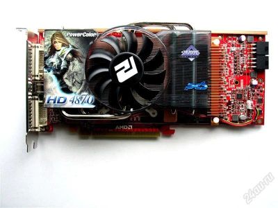 Лот: 869644. Фото: 1. Продам игровую видеокарту hd 4870. Видеокарты