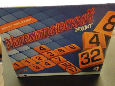 Лот: 15024664. Фото: 1. Игра с числами. Математический... Настольные игры, карты
