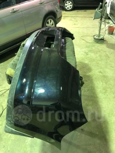 Лот: 14026517. Фото: 1. Задний бампер Nissan Tiida C11... Кузов