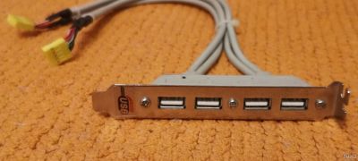 Лот: 17459263. Фото: 1. разветвитель usb 2.0 *4 для материнской... USB хабы