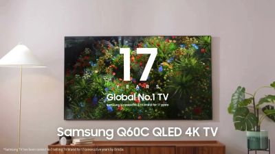 Лот: 21559927. Фото: 1. Умный Телевизор Samsung Qled 4K... Телевизоры