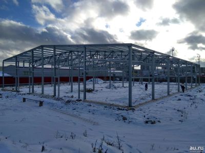 Лот: 9697896. Фото: 1. Каркас, ангар из ЛСТК 30х42х4... Срубы, бани, дома