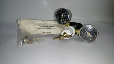 Лот: 13600993. Фото: 1. Редуктор ацетиленовый новый БАО-5. Редукторы, вентили, манометры