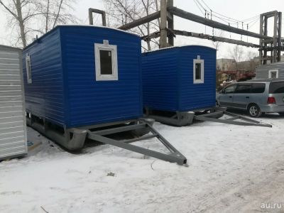 Лот: 11114031. Фото: 1. Бытовка вагон дом "Полюс на санях... Бытовки, вагончики строительные