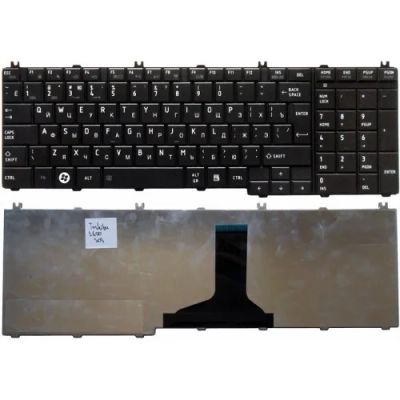 Лот: 5357855. Фото: 1. Клавиатура для ноутбука Toshiba... Клавиатуры для ноутбуков