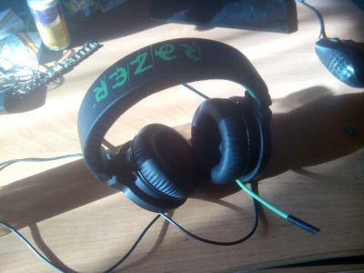 Лот: 5167336. Фото: 1. Наушники с микрофоном Razer Kraken... Акустические системы