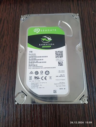 Лот: 24868651. Фото: 1. Hdd 1tb Seagate. Жёсткие диски (HDD)
