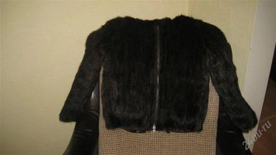 Лот: 1324422. Фото: 1. куртка из вязанной норки. Верхняя одежда
