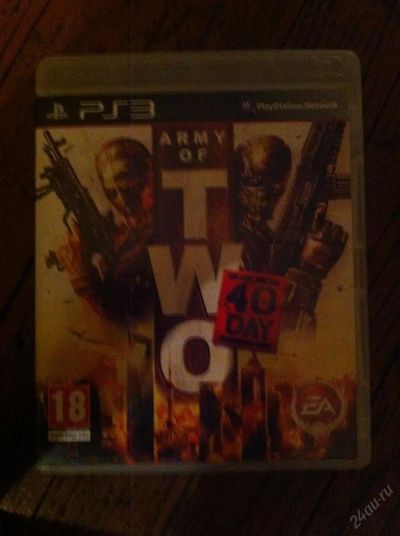 Лот: 5618249. Фото: 1. army of two (ps 3). Игры для консолей