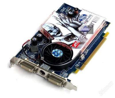 Лот: 2492586. Фото: 1. Видеокарта Pci-e X1650pro 256mb... Видеокарты