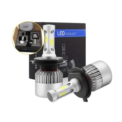 Лот: 15281276. Фото: 1. H4 Светодиодная лампа LED Headlight... Оптика и освещение
