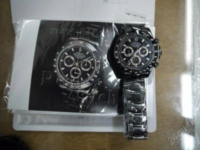 Лот: 1593981. Фото: 1. ROLEX черные. Другие наручные часы