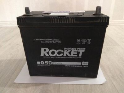 Лот: 17168669. Фото: 1. Аккумулятор б/у Rocket 55 Ач B24L... Аккумуляторы